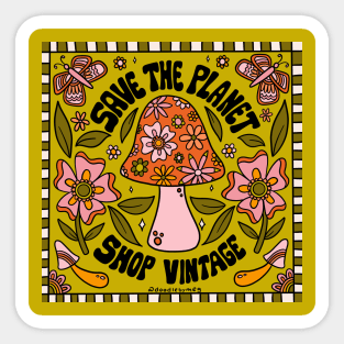 Save The Planet Sticker